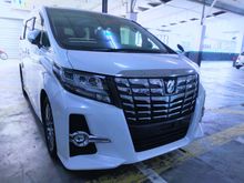 2016 Toyota Alphard 2.5 G S C Package MPV