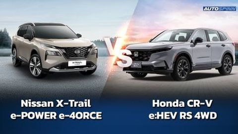 Honda CR-V e:HEV Vs Nissan X-Trail e-POWER  ศึก SUV ซามูไร