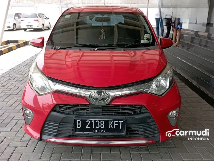 Jual Mobil Toyota Calya 2017 G 1.2 di Jawa Barat Manual MPV Merah Rp 102.000.000