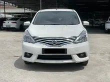 2018 Nissan Grand Livina 1.6L FULL SERVICE RECORD ORI MILEAGE
