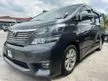 Used 2009/2013 Toyota Vellfire 2.4 Z MPV - Cars for sale