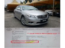 2008 Toyota Camry 2.4 TRUE YEAR INCL GST