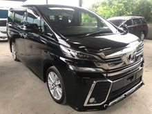2016 Toyota Vellfire 2.5 Z A Edition MPV 360 CAMERA 2PD OFFER RM220,700