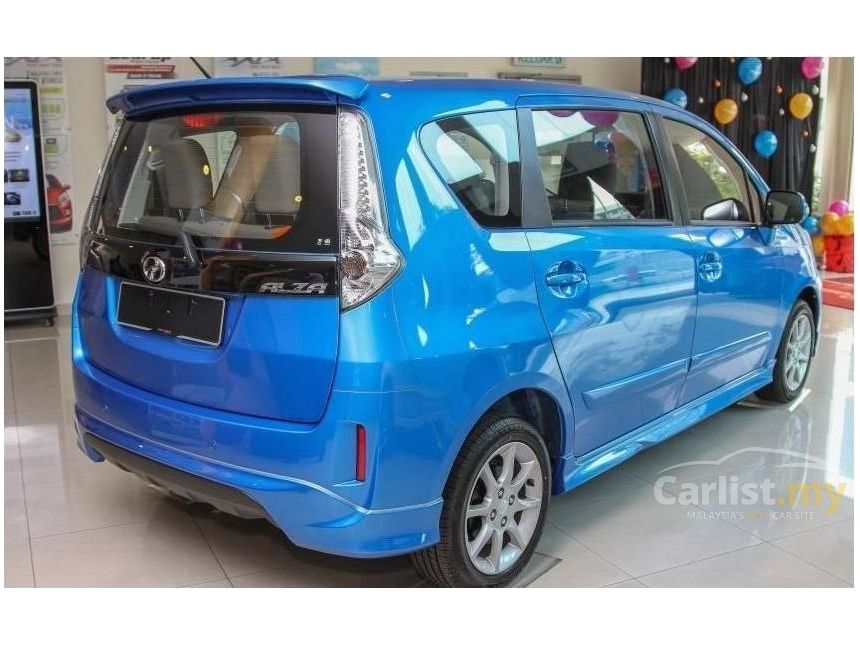 Perodua Alza 2015 SE 1.5 in Selangor Automatic MPV Blue 