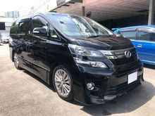 2014 Toyota Vellfire 2.4 Z Golden Eyes MPV