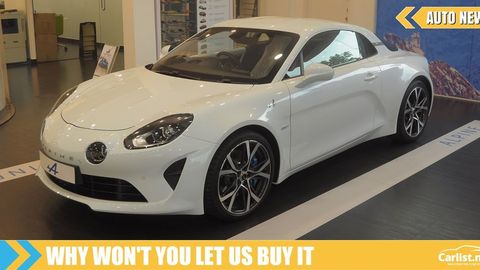 Alpine A110 On Display At Renault PJ