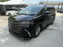 2024 Toyota Alphard 2.5 Z SPEC / SUNROOF / DIM / BSM / MOLIDETA KIT / 360CAMERA / GRADE 4.5/A / UNREGS