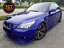 BMW 525i 2.5 (A) LCI MODEL , M-SPORT , E60 , NICE NUMBER PLATE 8866 , FACELIFT FRONT LAMP , CREAM LEATHER SEAT , 218HP , 6 SPEED TRANSMISSION , INLINE 6