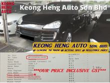 (ACTUAL YR MADE 2OO8)(FACELIFT)(GST INCLU)(NICE NUM)(BOSE SOUND)(REG 2O11) PORSCHE CAYENNE 3.6 FL SUV (TIP TOP)(KL CHERAS AREA)(MANY CHOOSE)