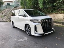 2019 TRD SUNROOF 3LED ALPINE 3 CAMERA PRE CRASH LEATHER Toyota Alphard 2.5 SC G S C Package UNREG