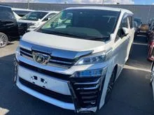 2018 Toyota Vellfire 2.5 Z G Edition MPV