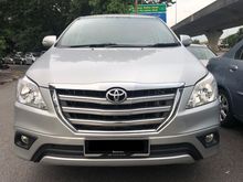 2014 Toyota Innova 2.0G (A) FACELIFT Foreigner Owner