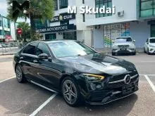 2023 Mercedes-Benz C200 1.5 Avantgarde HALF LEATHER 4CAM 19K KM 5YRS WARRANTY