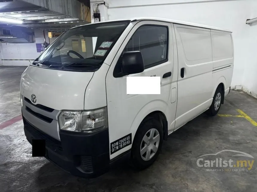 2015 Toyota Hiace Panel Van Van