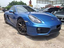 2014 2015 Porsche Cayman S 2.7 GTS CBU 718 SPORT EKZOS COUPE 2 YEAR PORSCHE WARRANTY