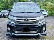 2012 Toyota Vellfire 2.4 ZG MPV