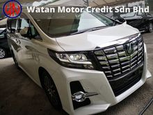 2015 Toyota Alphard 2.5 SC SUNROOF ALPINE 360 CAM PRE CRASH UNREG