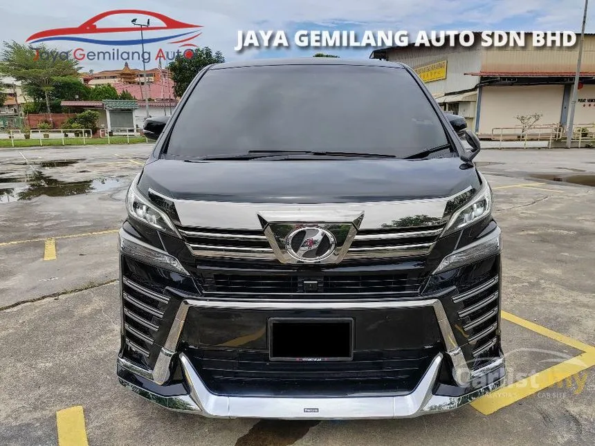 2015 Toyota Vellfire Z G Edition MPV