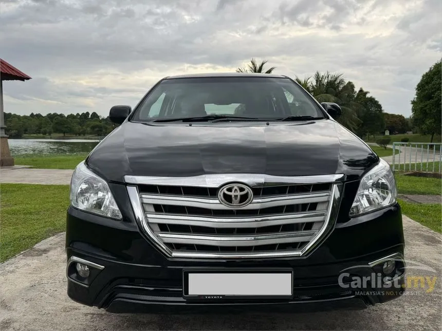 2014 Toyota Innova E MPV