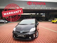 2013 Toyota Prius 1.8L (A) Hybrid - Full Service Record+ Hybrid Battery Warranty+ Free Service by Authorized Toyota Service Centre