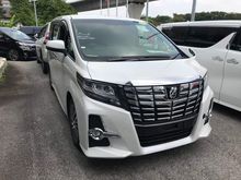 2015 Toyota Alphard 2.5 G S C Package MPV