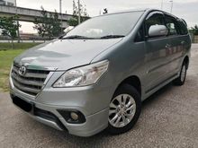 2015 Toyota Innova 2.0 FULL SPEC CIKHU OWNER TIPTOP