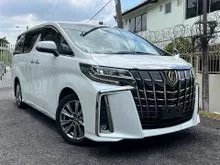 2021 Toyota Alphard 2.5 S Type Gold 7-SEATER MPV RECON UNREG READY STOCK**NO ANY HIDDEN CHARGE LOWEST PRICE ON MARKET FREE WARRANTY**TIPTOP CONDITION