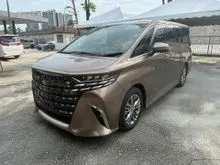 2024 Toyota Alphard 2.5 Z SPEC SUNROOF BLIND SPOT RARE BODY COLOR GRADE 5/A UNREGS