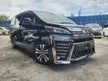 Recon 2018 Toyota Vellfire 2.5 ZG NEW FACELIFT UNREG SUNROOF JBL 4 CAM DIM BSM REAR ENTERTAINMENT