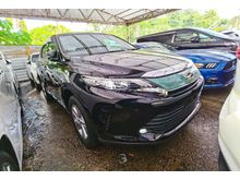 TOYOTA HARRIER 2.0 FACELIFT 4 CAMERA POWER BOOTH BLACK INTERIOR PRE CRASH 2017 JAPAN UNREG FREE 3 YRS GMR WARRANTY