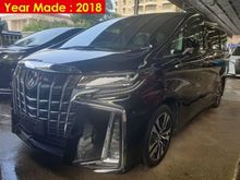 2018 Toyota Alphard 2.5 G S C Package MPV