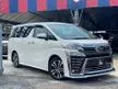 Recon 2019 Toyota Vellfire 2.5 Z G Edition MPV FREE SAFETY PACKAGE WORTH RM8098