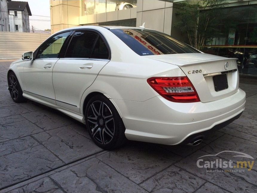 Recon 2013 MERCEDES BENZ C200 1.8 AMG SPORT PLUS * FULL SPEC * SPECIAL ...