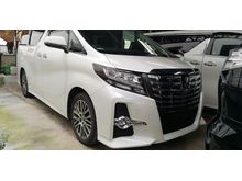 2016 Toyota Alphard 2.5 SC / SUNROOF / ALPHINE JAPAN / 4 YEARS WARRANTY UNLIMITED KM