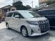 Recon 2019 Toyota Alphard 2.5 X UNREG ( 2 POWER DOOR )