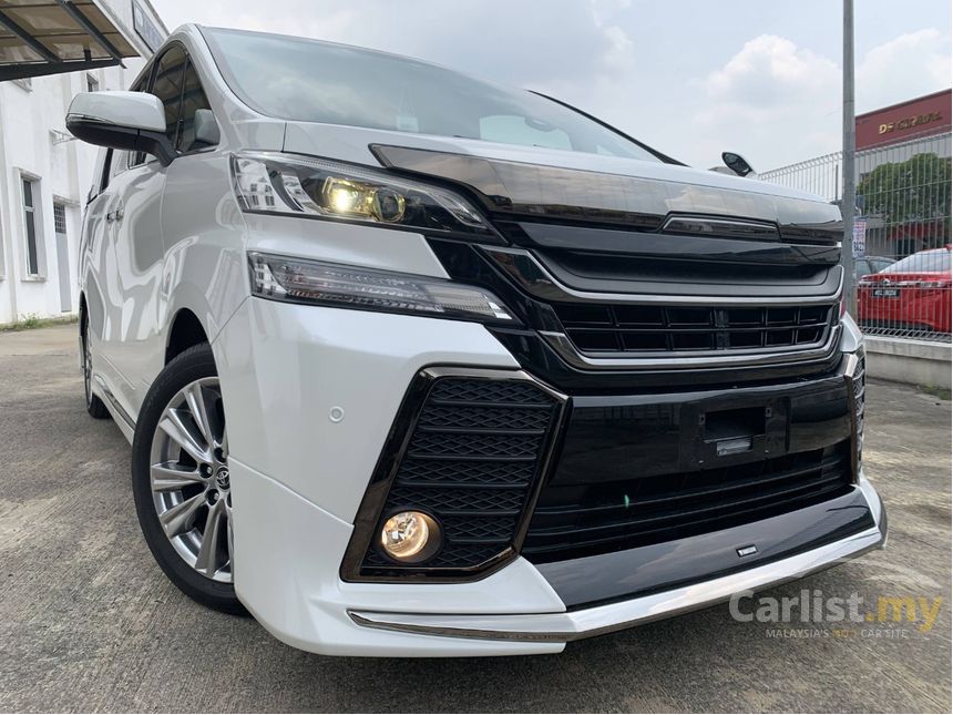 Toyota Vellfire 2017 Z Golden Eyes 2.5 In Selangor Automatic Mpv White 