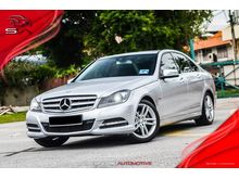 2012 Mercedes-Benz C250 CGI 1.8 W204 AMG Avantgarde Local Full Spec New Facelift Genuine Low Mileage ONLY 86K KM 1Owner