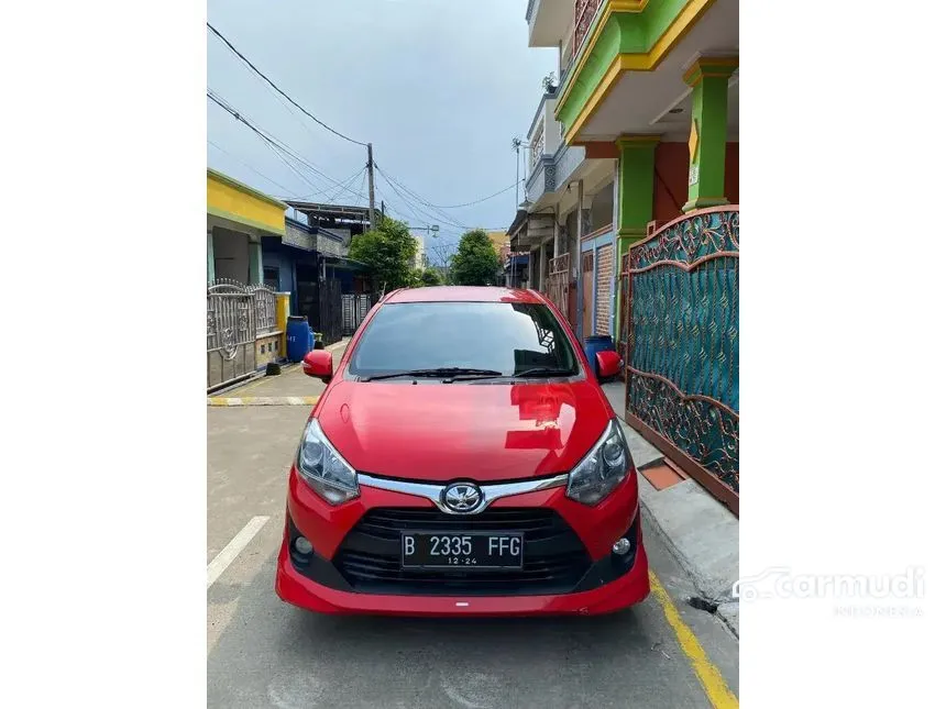 Jual Mobil Toyota Agya 2019 TRD 1.2 di Jawa Barat Automatic Hatchback Merah Rp 128.000.000
