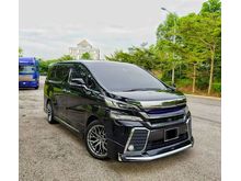 2016/2017 Toyota Vellfire 2.5 Z A Edition Power Boot Sunroof Moonroof