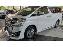 2018 TOYOTA VELLFIRE VL EDITION 3.5L UNREGISTER JAPAN EDITION FULLY LOADED