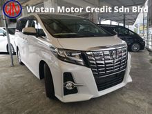 2017 Toyota Alphard 2.5 S MPV Pre Crash 360 Camera Power Boot Unregister 3 Year Warranty
