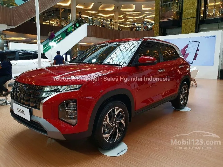 Jual Mobil Hyundai Creta 2024 Style 1.5 di Banten Automatic Wagon Merah Rp 350.000.000