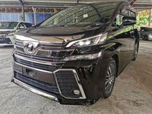 2016 Toyota Vellfire 2.5 Z G Edition MPV ZG Guaranteed Low Mileage, Tip Top Condition, 3 Year Warranty Unregistered