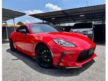 2022 Toyota GR86 2.4 RZ Coupe (A) SEMI LEATHER SEATS HIGH SPEC LOW MILEAGE 12K+KM ONLY JAPAN UNREG