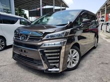2018 Toyota Vellfire 2.5 ZA LIKE NEW CAR MILEAGE