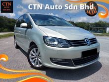 VOLKSWAGEN SHARAN 2.0 TSI (A),FULL SERVICE RECORD VOLKSWAGEN,POWERDOOR,POWERBOOT,SUNROOF,PUSH START BUTTON,REVECSE CAMERA,ELETRIC SEAT ,FULL LEATHER