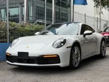 RECON 2021 Porsche 911 3.0 Carrera Coupe - JPN SPEC INTERIOR GREY PANAROMIC ROOF PDLS PLUS CHASSIS MODE SURROUND CAM ACTIVE REAR SPOILER TURN START