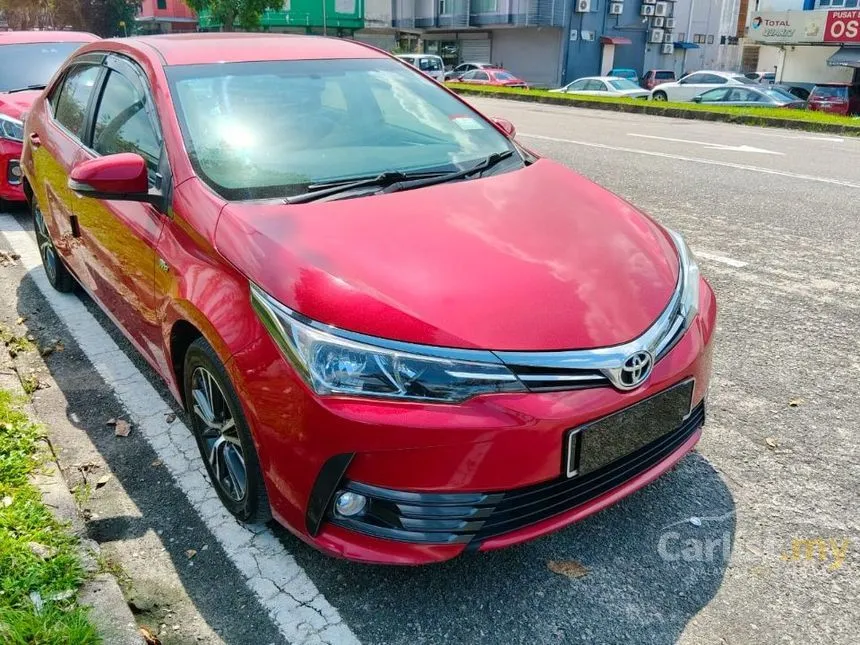 2017 Toyota Corolla Altis G Sedan