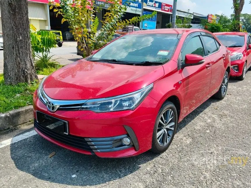 2017 Toyota Corolla Altis G Sedan
