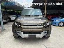 2022 Land Rover Defender 2.0 Petrol 110 P300 Turbo Engine 360View Side Step 7Seather LED Light Low Mileage 4.5B Good Condition Nice Car